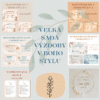 Velká sada výzdoby v boho stylu