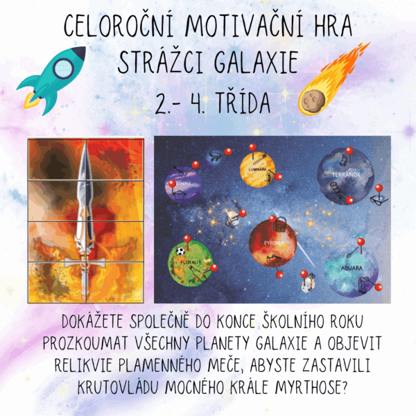 Celoroční hra – Strážci galaxie